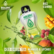 Bolero Classic Instant Drink Iced Green Tea Mango & Lychee (zielona mrożona herbata mango, liczi) - 8 g - obrazek 2