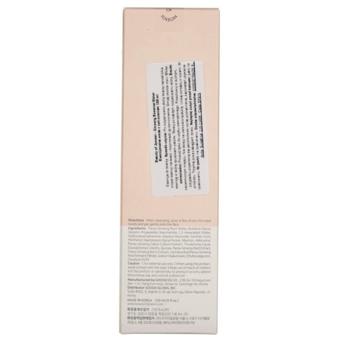 Beauty of Joseon Esencja do twarzy z żeń-szeniem - 150 ml - obrazek 2