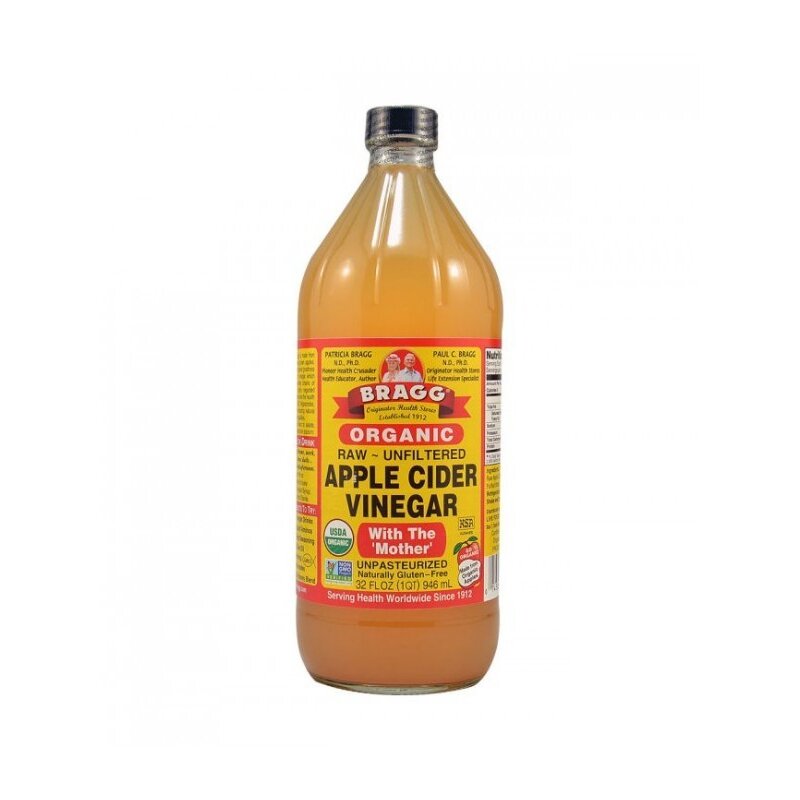 bra-arc003-1-1.jpg Bragg Organic Apple Cider Vinegar (organiczny ocet jabłkowy) - 946 ml - obrazek 1