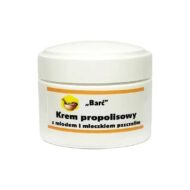Krem propolisowy z miodem i mleczkiem pszczelim 50 ml BARĆ