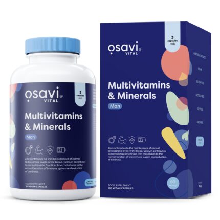 Multivitamins & Minerals Man - 180 vegan caps