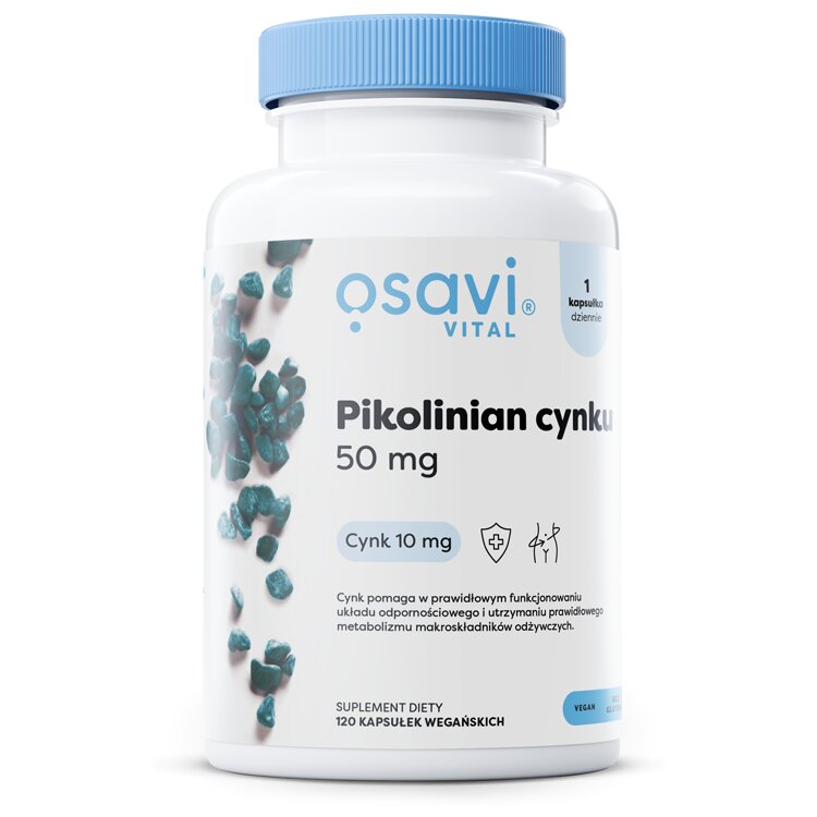 c828c867155ecff888ea4fc55f445487-1.jpg Pikolinian Cynku, 50mg - 120 vegan caps - obrazek 1