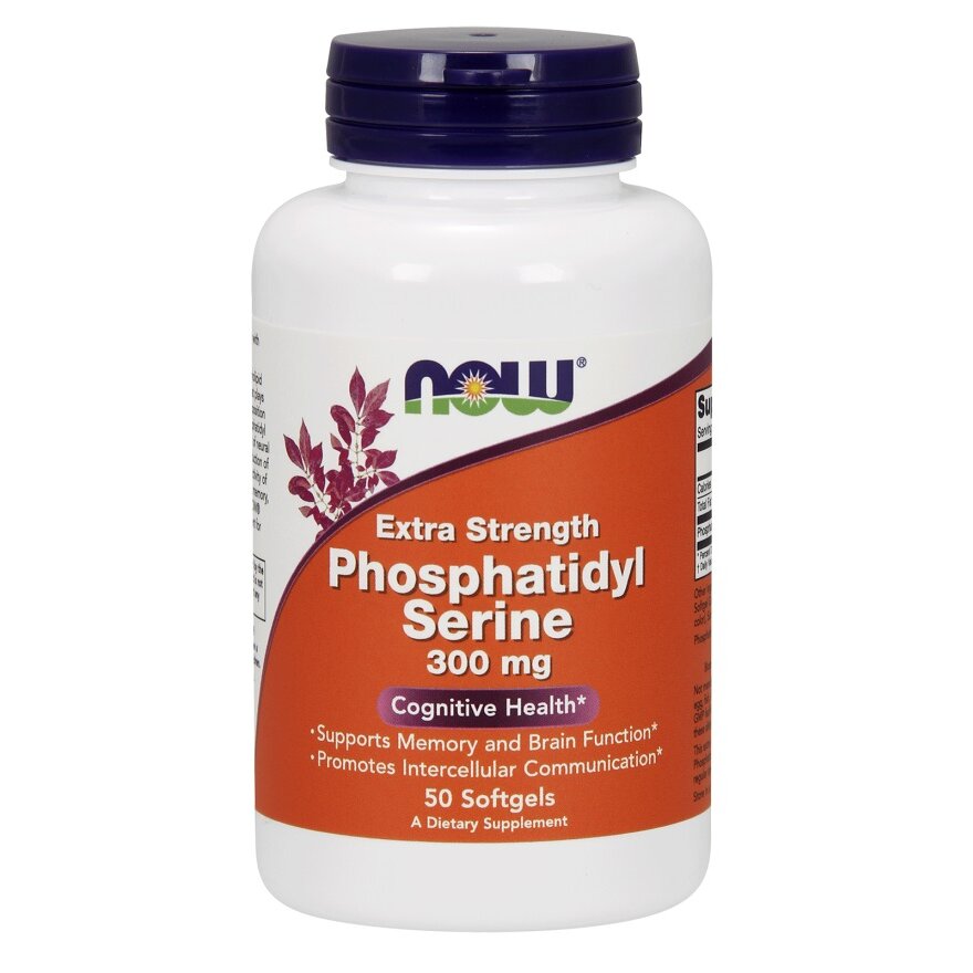 c87940ecff9fea2eb8812a19f5637aca-1.jpg Phosphatidyl Serine, 300mg Extra Strength - 50 softgels - obrazek 1