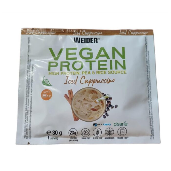 Vegan Protein, Iced Cappuccino - 30 grams (1 serving) - obrazek 1