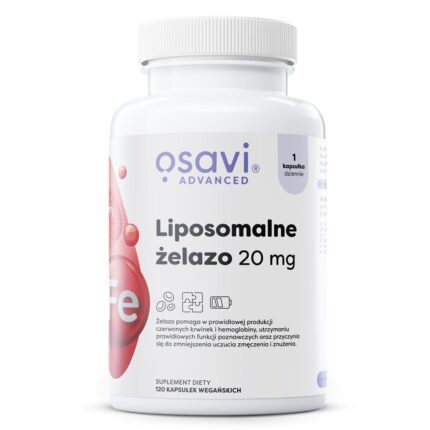 Liposomalne Żelazo, 20mg - 120 vegan caps
