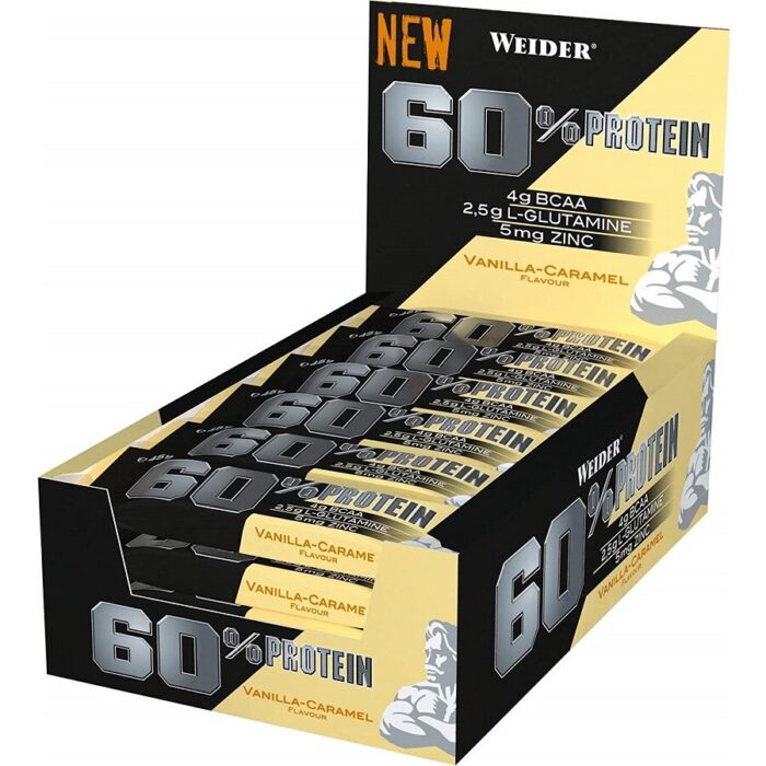 60% Protein Bar, Cookies & Cream - 24 x 45g - obrazek 1