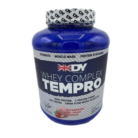 cf9419a2bc910c2b9e63f39a79d3ca19-1.jpg Whey Complex Tempro, Strawberry - 2270 grams - obrazek 1