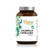 CHLORELLA + SPIRULINA BIO 240 TABLETEK - BATOM