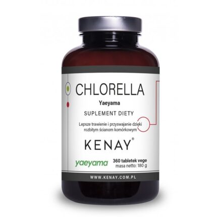 CHLORELLA YAEYAMA - 360 tabletek