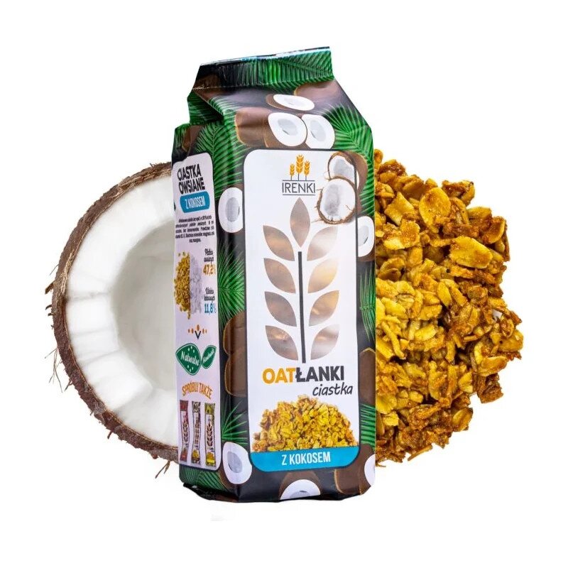 ciastka-owsiane-wiorki-kokosowe-150girenki-2.jpg Ciastka owsiane z wiórkami kokosowymi 150g IRENKI - obrazek 1