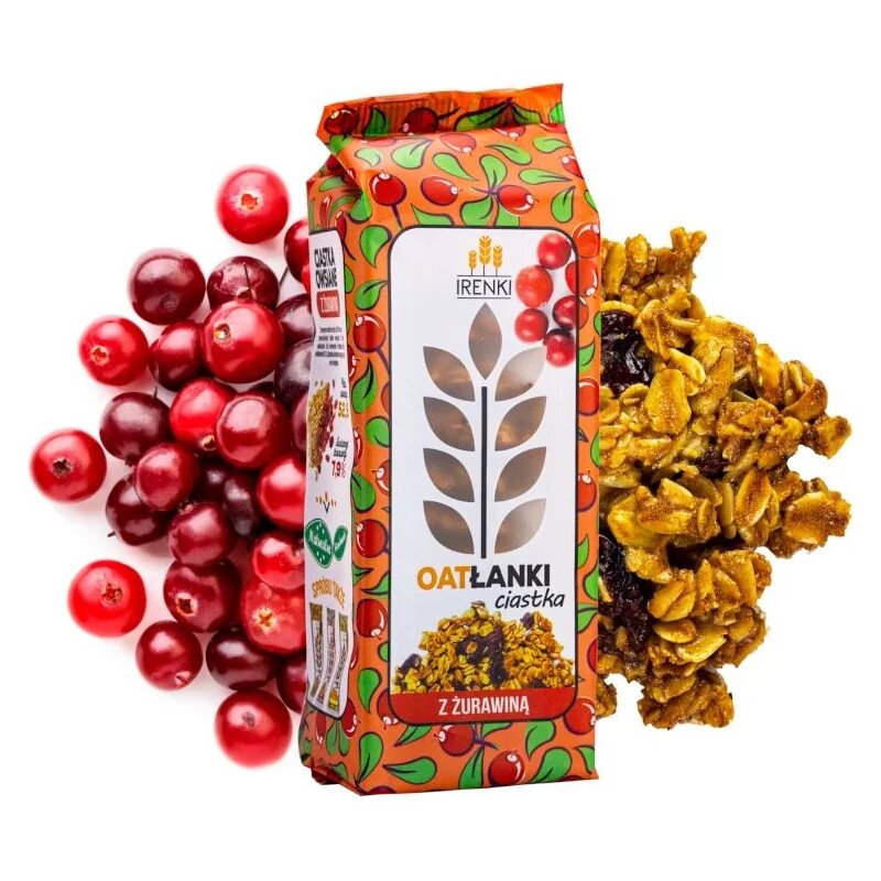 ciastka-owsiane-zurawina-150girenki-2.jpg Ciastka owsiane z żurawiną 150g IRENKI - obrazek 1