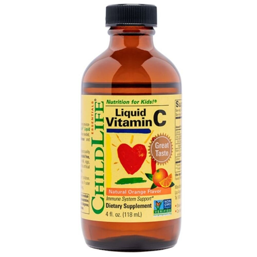 cle0020-1-1.jpg Childlife Essentials-Liquid Vitamin C 118ml - obrazek 1