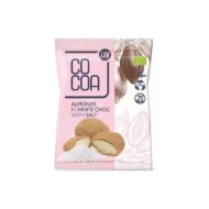 MIGDAŁY W BIAŁEJ POLEWIE Z SOLĄ BIO 70 g - COCOA - obrazek 2