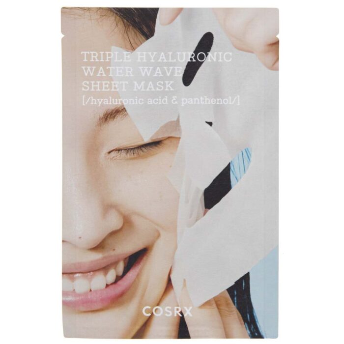 COSRX Hydrium Triple Hyaluronic Water Wave Sheet Mask Nawilżająca maska w płachcie - obrazek 1