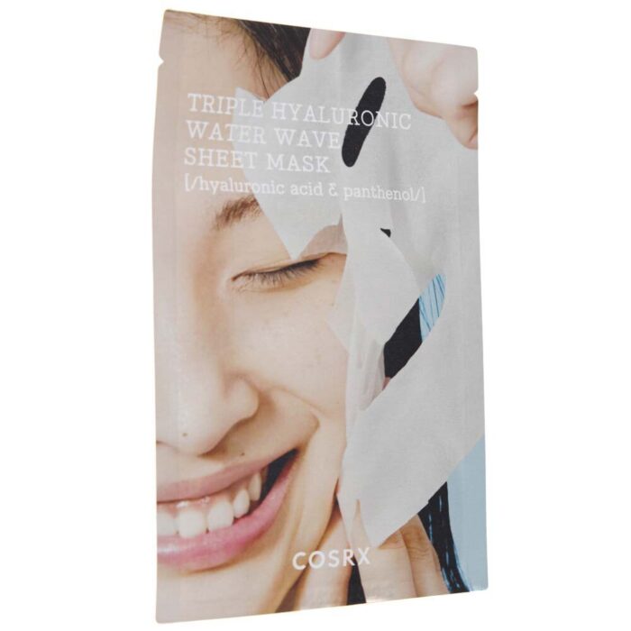 COSRX Hydrium Triple Hyaluronic Water Wave Sheet Mask Nawilżająca maska w płachcie - obrazek 2