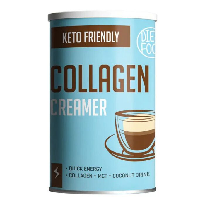 DODATEK DO KAWY COLLAGEN CREAMER MCT KETO 300 g - DIET-FOOD - obrazek 1