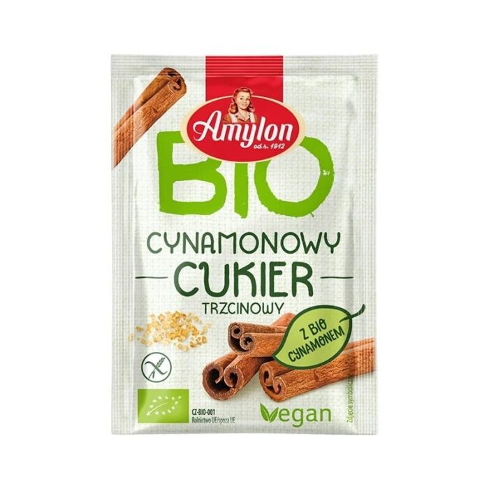 CUKIER CYNAMONOWY BEZGLUTENOWY BIO 20 g - AMYLON - obrazek 1
