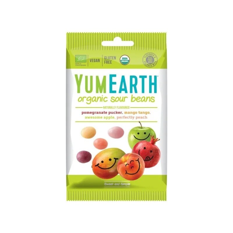 cukierki-kwasne-fasolki-50gyumearth-organicsbio-2.jpg Żelki owocowe kwaśne fasolki 50g YUMEARTH BIO - obrazek 1