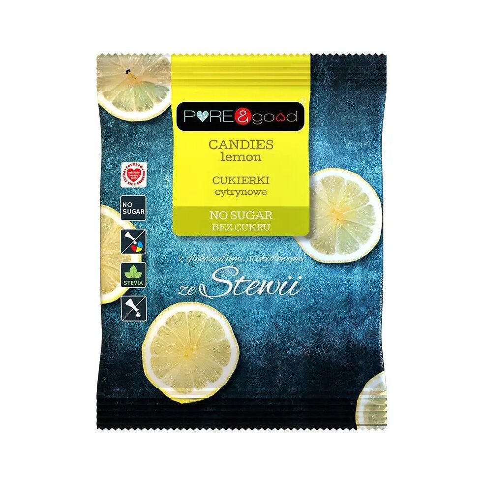cukierki-landrynki-cytrynowe-bez-dodatku-cukru-50gpuregood-1-1.jpg Cukierki landrynki cytrynowe bez cukru 50g PURE&GOOD - obrazek 2