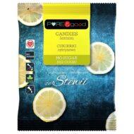 Cukierki landrynki cytrynowe bez cukru 50g PURE&GOOD