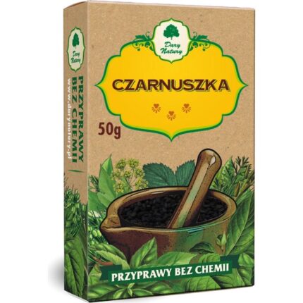 CZARNUSZKA BEZGLUTENOWA 50 g - DARY NATURY