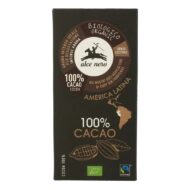 TABLICZKA GORZKA 100 % KAKAO BIO 50 g - ALCE NERO
