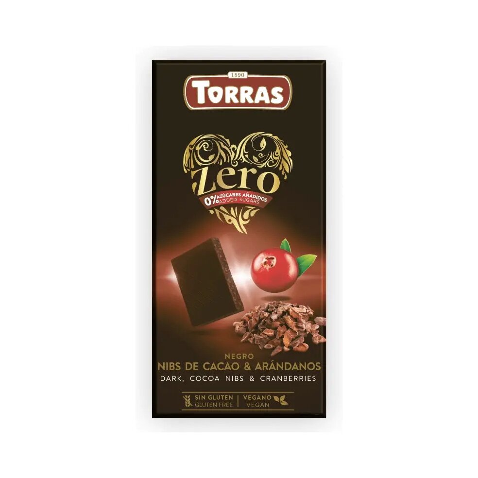 czekolada-gorzka-kruszone-kakao-zurawina-bez-cukru-125gtorras-zero-1-1.jpg Czekolada gorzka z kruszonym kakao i żurawiną bez cukru 125g TORRAS ZERO - obrazek 2