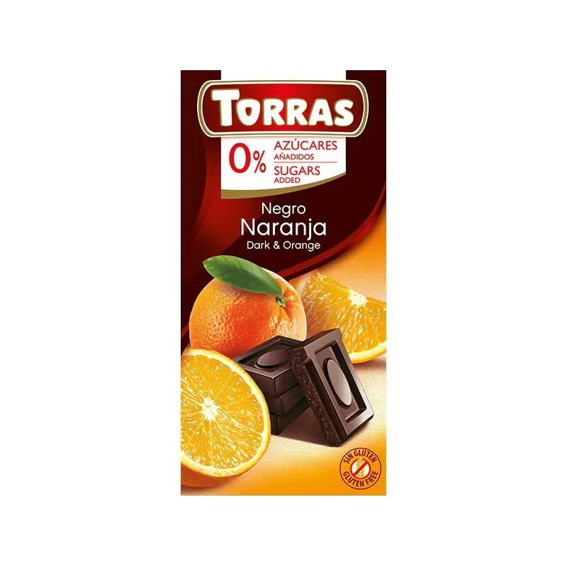 czekolada-gorzka-z-pomarancza-75gtorras-2.jpg CZEKOLADA GORZKA 75 % FAIR TRADE BEZGLUTENOWA BIO 100 g - ALCE NERO - obrazek 4