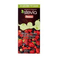 Czekolada gorzka z owocami leśnymi Stevia bez cukru 125g TORRAS