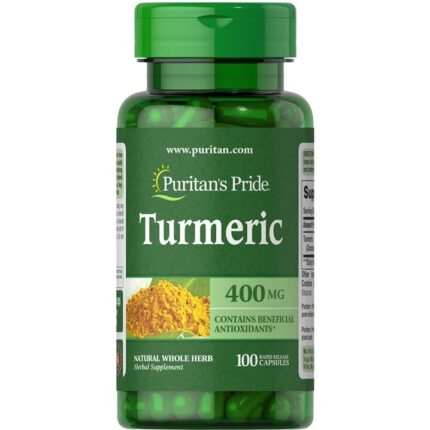 Turmeric, 400mg - 100 caps