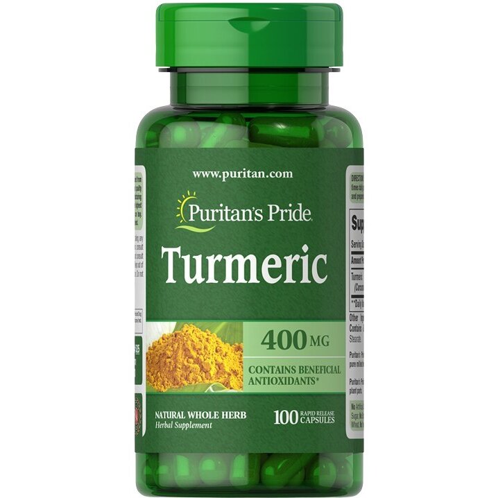 d0d4706998baa0ca71aedf569810b741-1.jpg Turmeric, 400mg - 100 caps - obrazek 1