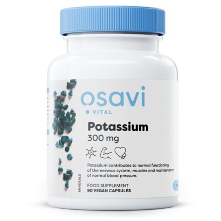 Potassium, 300mg - 90 vegan caps
