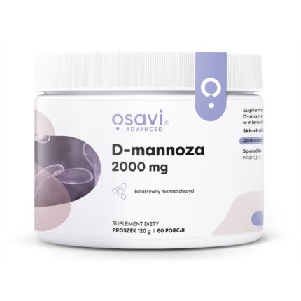 D-mannoza Proszek, 2000mg - 120 grams