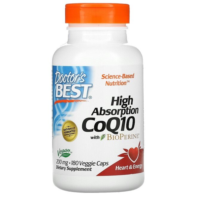 d4b9eb8b76875291e3741671472630cb-1.jpg High Absorption CoQ10 with BioPerine, 200mg - 180 vcaps - obrazek 1