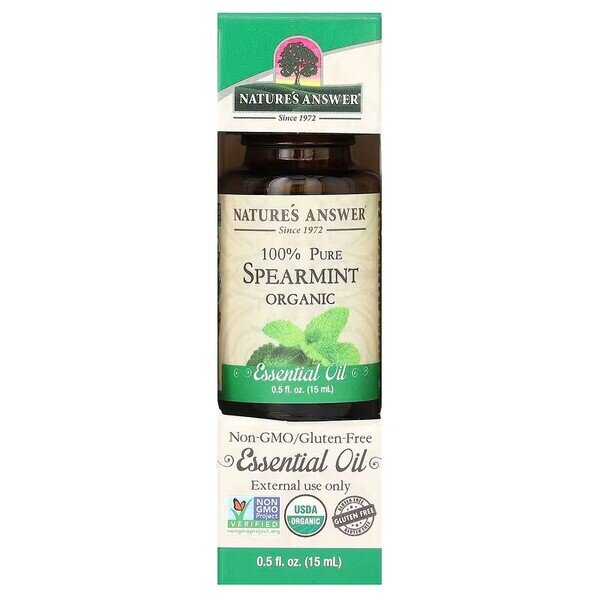 d6d8ac2d8e2b97fc703448ad240f1c8d-1.jpg 100% Pure Spearmint Essential Oil - 15 ml. - obrazek 1