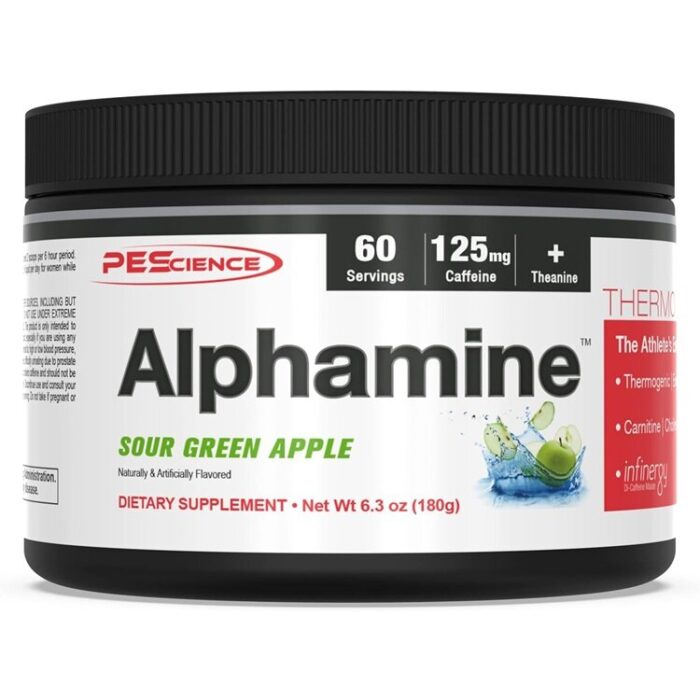 Alphamine, Sour Green Apple - 180 grams - obrazek 1