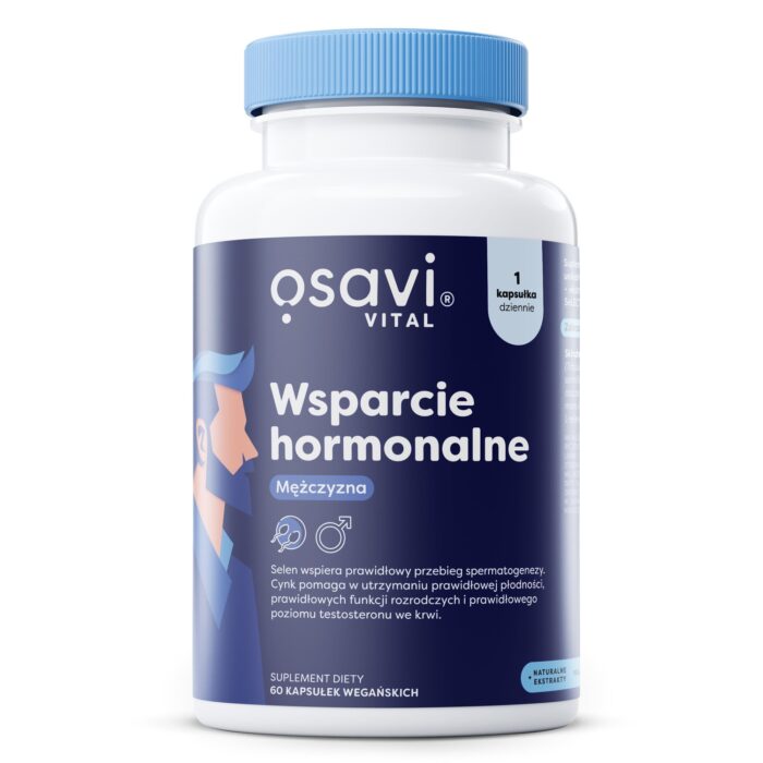 Wsparcie Hormonalne Mężczyzna - 60 vegan caps - obrazek 1