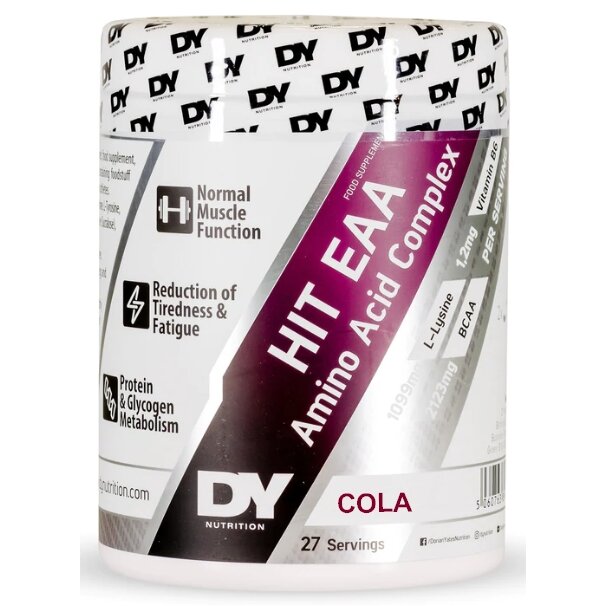 db4fb9864ed3cae8eeadef2f4b6c11ee-1.jpg HIT EAA Amino Acid Complex, Cola - 360 grams - obrazek 1