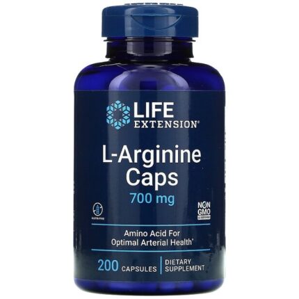 L-Arginine Caps, 700mg - 200 caps