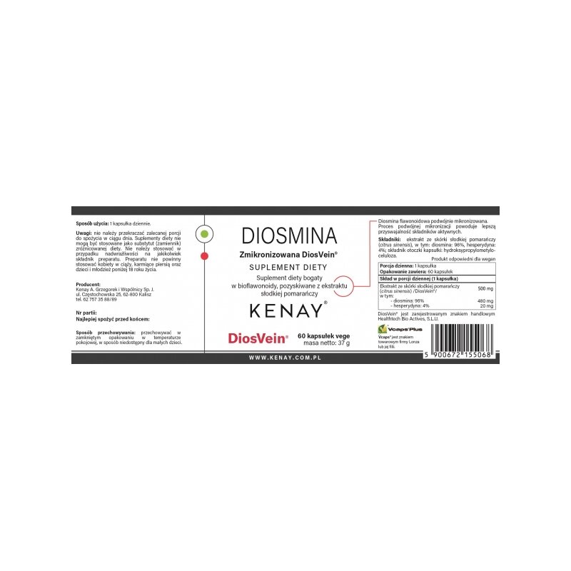 diosmina-zmikronizowana-diosvein-60-kapsulek_etyk-1.jpg DIOSMINA ZMIKRONIZOWANA (DiosVein®) 60 KAPS. - obrazek 2