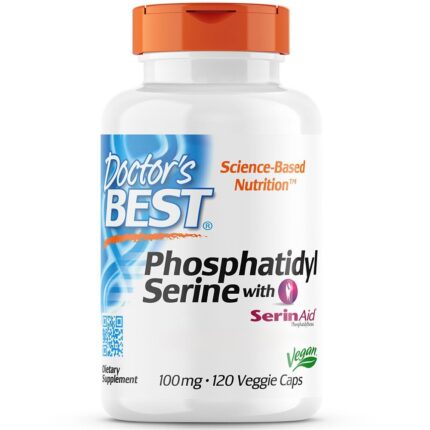Phosphatidylserine Serine with SerinAid, 100mg - 120 vcaps