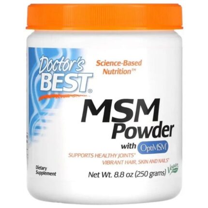 Doctor's Best MSM z OptiMSM w proszku - 250 g