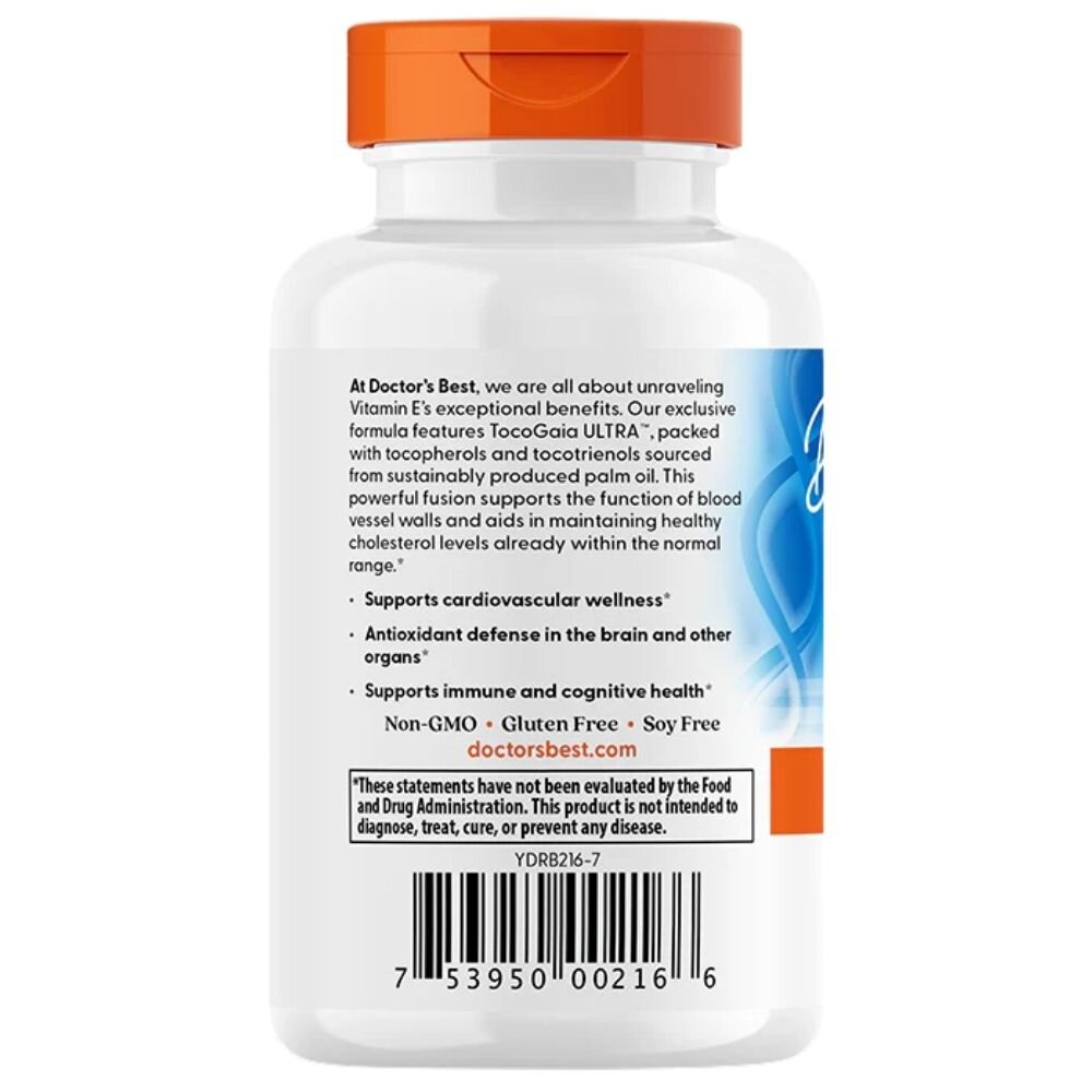 drb1100-3-1.jpg Doctor's Best Witamina E, Tokotrienole 50 mg - 60 kapsułek - obrazek 3
