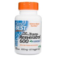 Doctor's Best Trans-Resveratrol 600 mg - 60 kapsułek