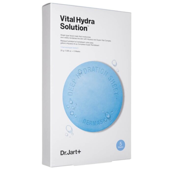 Dr. Jart+ Dermask Water Jet Vital Hydra Solution Maseczki nawilżające - 5 sztuk - obrazek 2