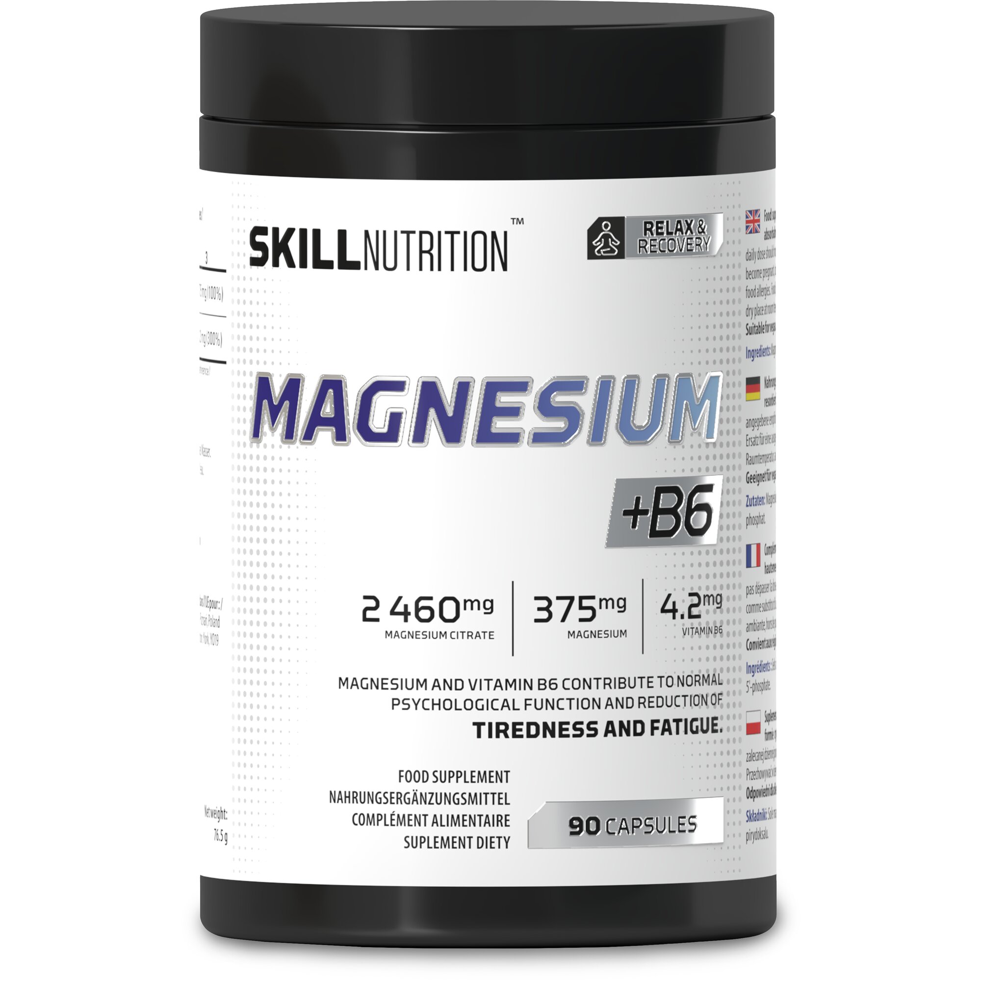 e1452accbde5072d86490ea12647483c-1.jpg Magnesium + B6 - 90 caps - obrazek 1