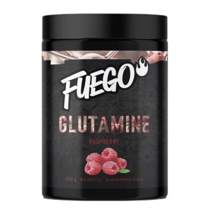 Glutamine, Raspberry - 500 grams
