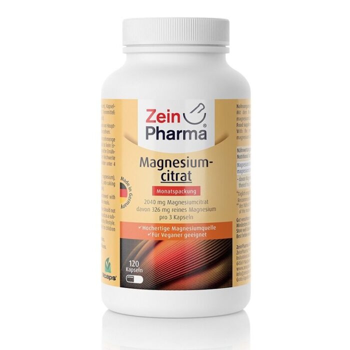Magnesium Citrate, 680mg - 120 caps - obrazek 1