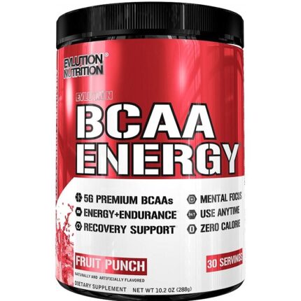 BCAA Energy, Fruit Punch - 288 grams