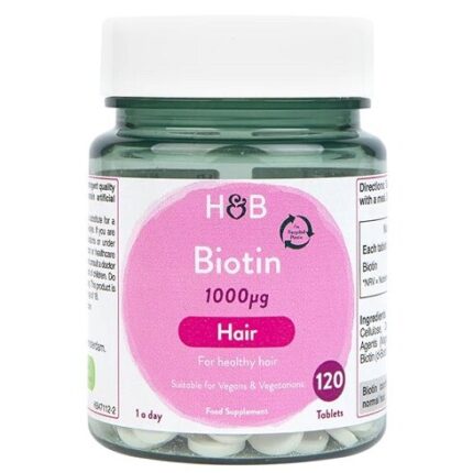 Biotin, 1000mcg - 120 tablets